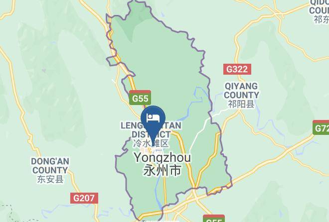 Yongzhou - Fanceden Hotel Yongzhou Maps