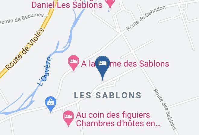 Vaucluse - Fanchon Des Sablons Maps