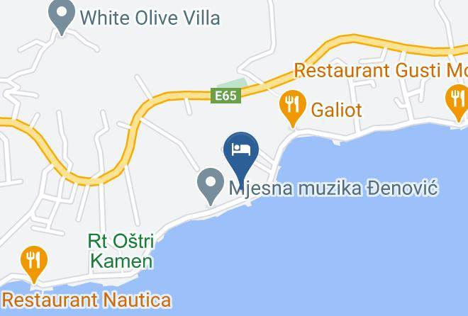Herceg Novi - Fanfani Resort Hotel Milena Maps