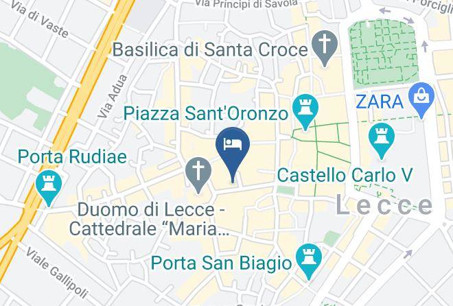 Fanfulla Rooms Mapa - Apulia - Lecce