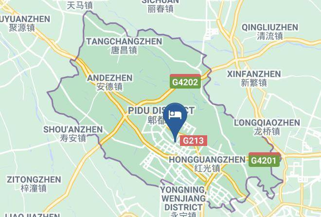 Chengdu - Fang An Hotel Maps