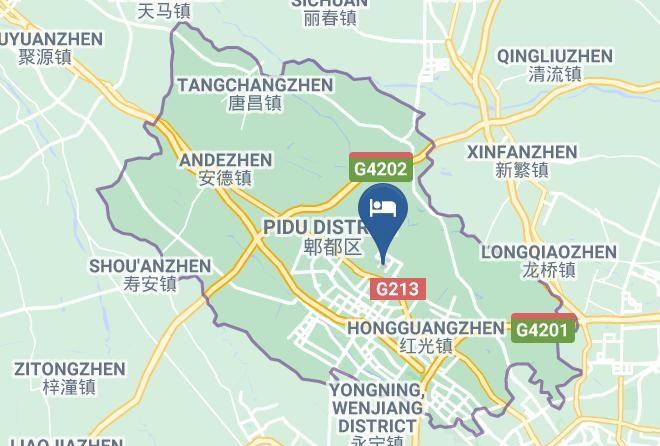 Chengdu - Fangan Theme Hotel Maps