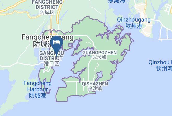 Fangchenggang - Fangchenggang Gangwan Impression Chain Hotel Maps
