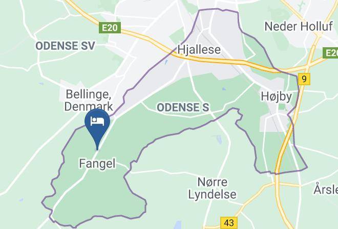 Odense - Fangel Kro & Hotel Maps