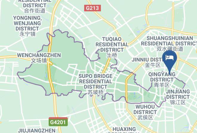 Chengdu - Fanghua Hotel Maps