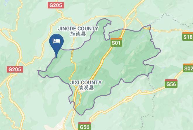Xuancheng - Fangkong Resort Maps