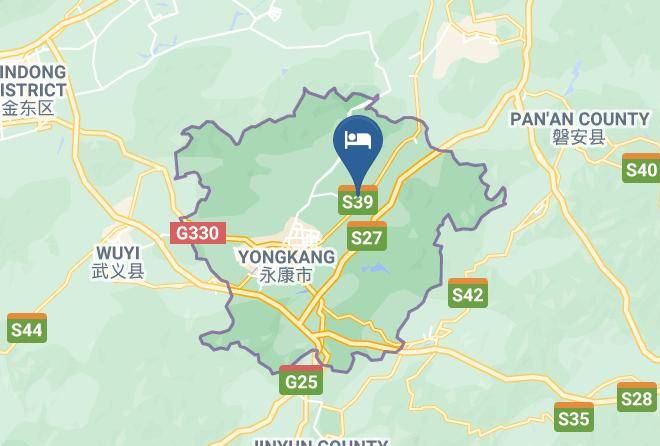Jinhua - Fangyan Yingbin Hotel Maps