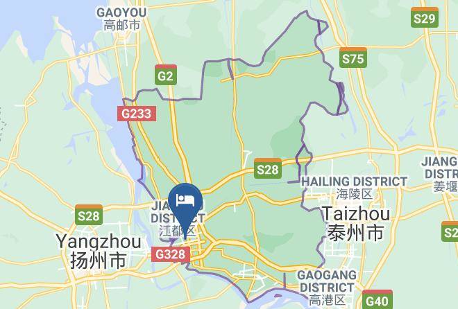 Yangzhou - Fangzheng International Hotel Yangzhou Maps