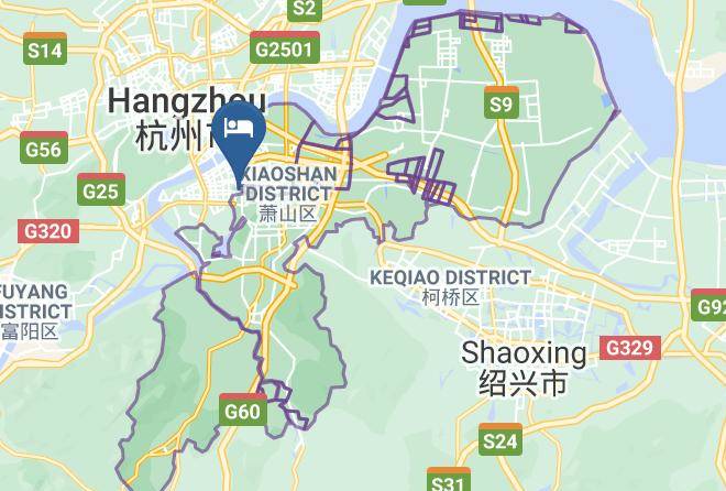Hangzhou - Fanmili Business Hotel Maps
