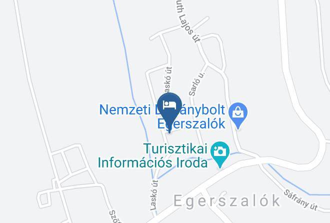 Egerszalok - Fanni Vendeghaz Egerszalok Maps