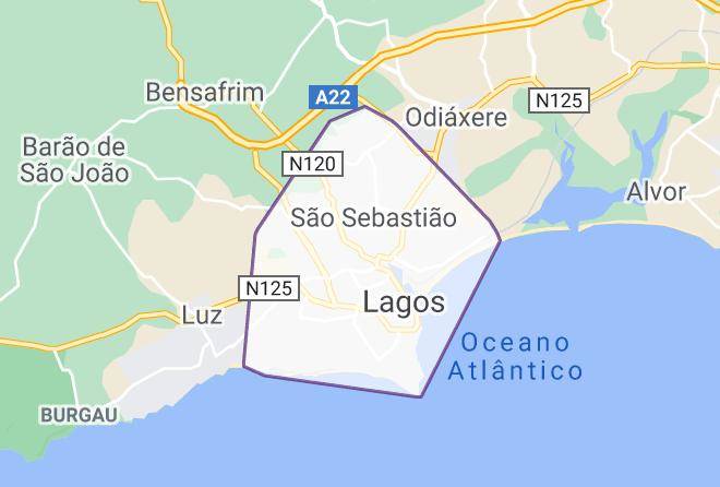 Lagos - Fantastic Sea Views Maps