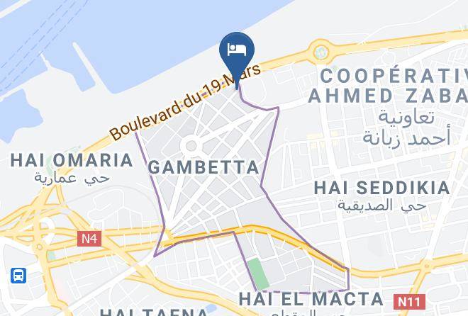 Oran - Fantazia Hotel Restaurant Maps
