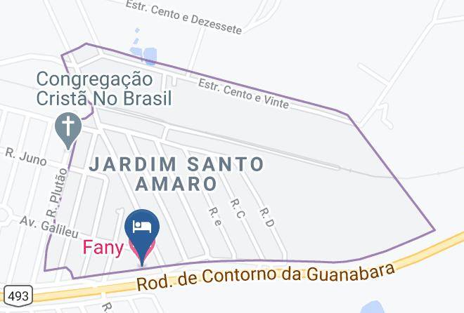 Guapimirim - Fany Hotel Maps