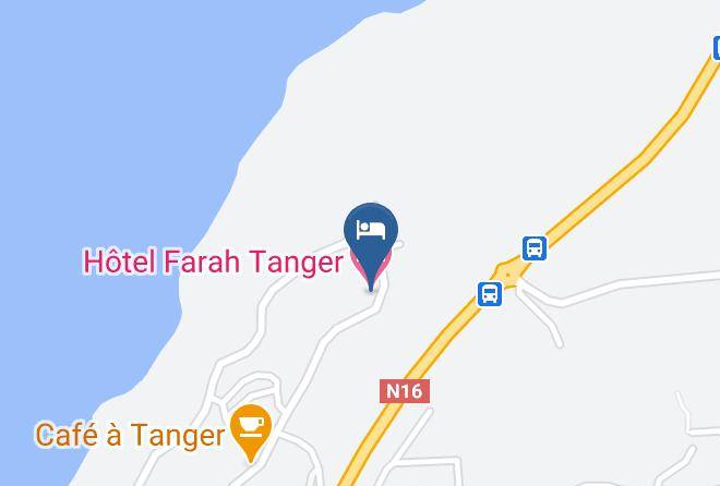 Tangiers - Hotel Farah Tanger Maps