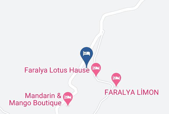 Mugla - Faralia Hotel Maps