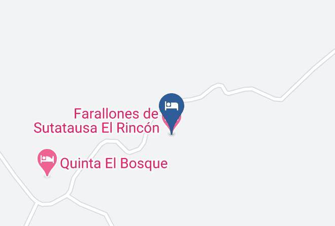 Sutatausa - Farallones De Sutatausa El Rincon Maps