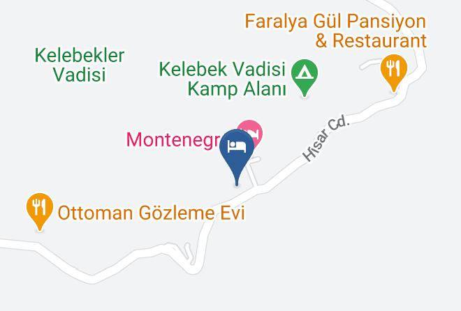 Mugla - Faralya Misafir Evi Maps