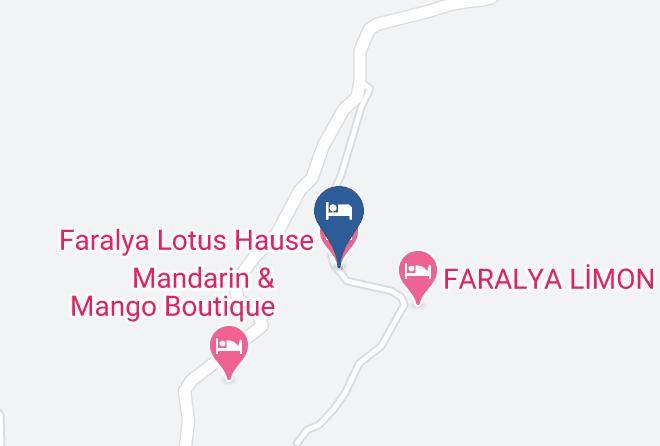 Mugla - Faralya Lotus Hause Maps