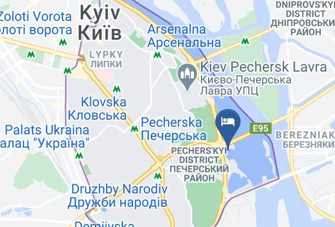 Kyiv - Faraon Hotel Kyiv Maps