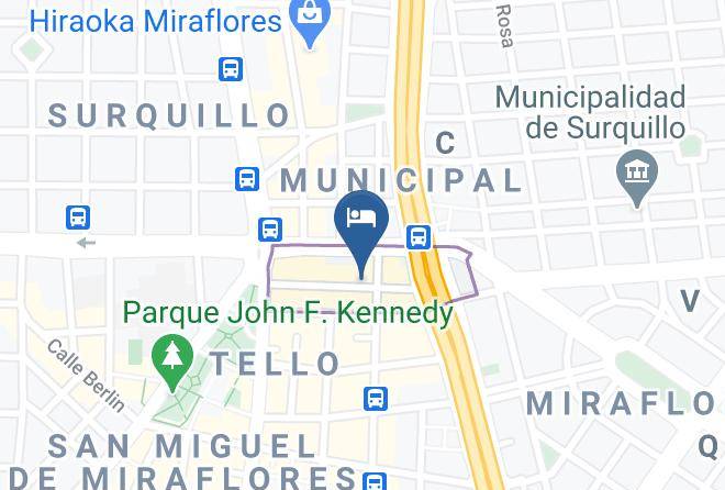 Miraflores - Faraona Grand Hotel Maps