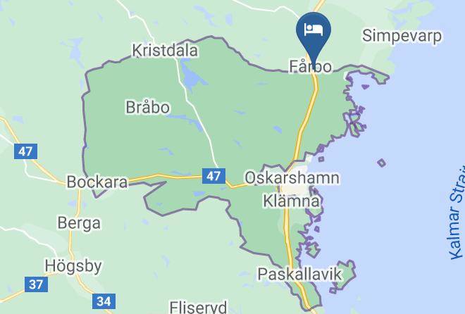 Oskarshamn - Farbo Stugby Maps