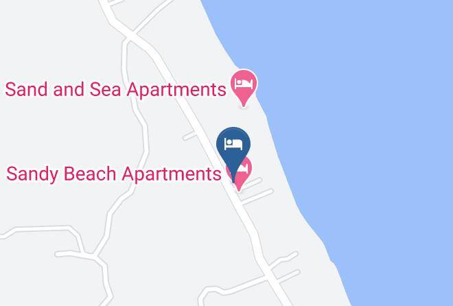 Kerkira - Fardini Seaside Hotel Maps