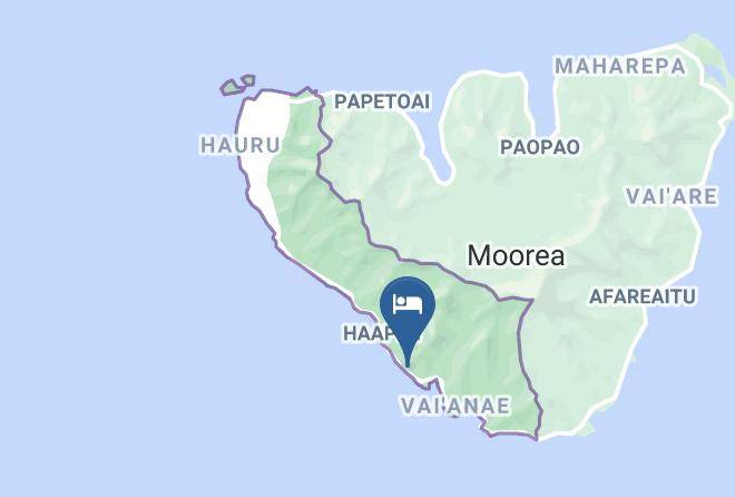 Mo Ore A Maiao - Fare Tehuarupe Haapiti Surf Accomodation Maps