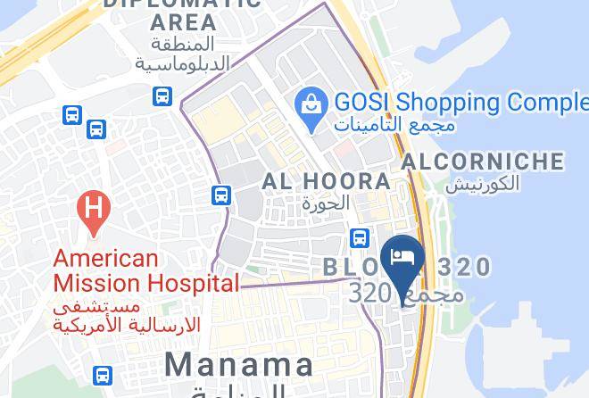 Manama - Fares Al Hoora Maps