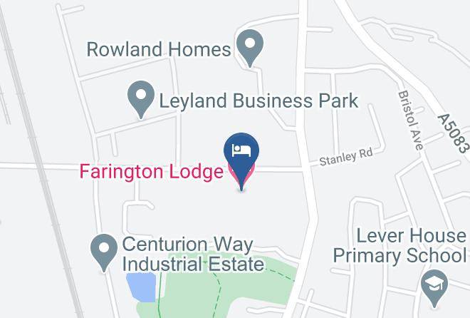 Lancs - Farington Lodge Hotel Maps
