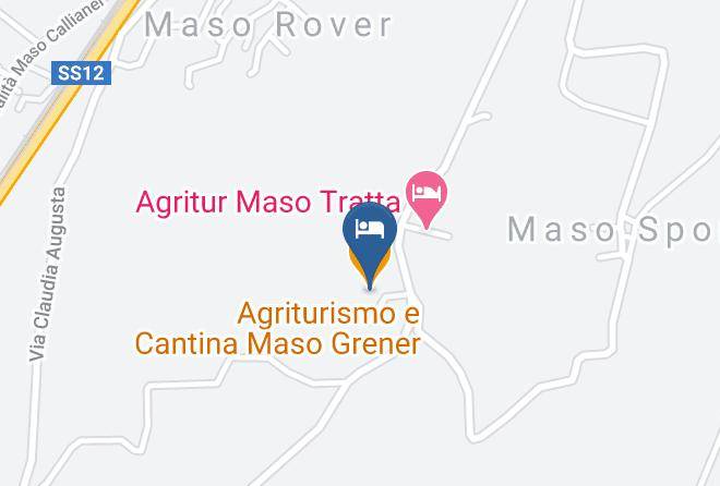 Trento - Agriturismo E Cantina Maso Grener Maps