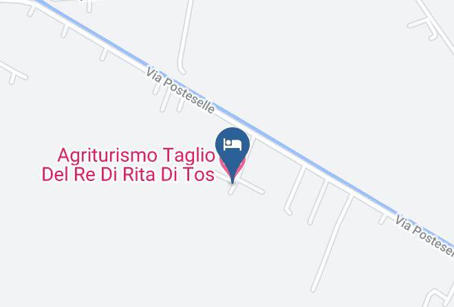 Venice - Agriturismo Taglio Del Re Di Rita Di Tos Maps