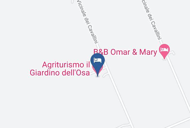 Grosseto - Agriturismo Il Giardino Dell'osa Maps