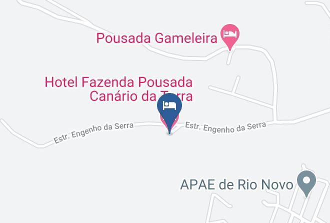 Rio Novo - Hotel Fazenda Pousada Canario Da Terra Maps