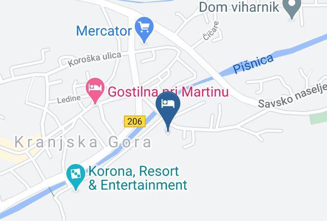 Kranjska Gora - Farm Kosir Maps