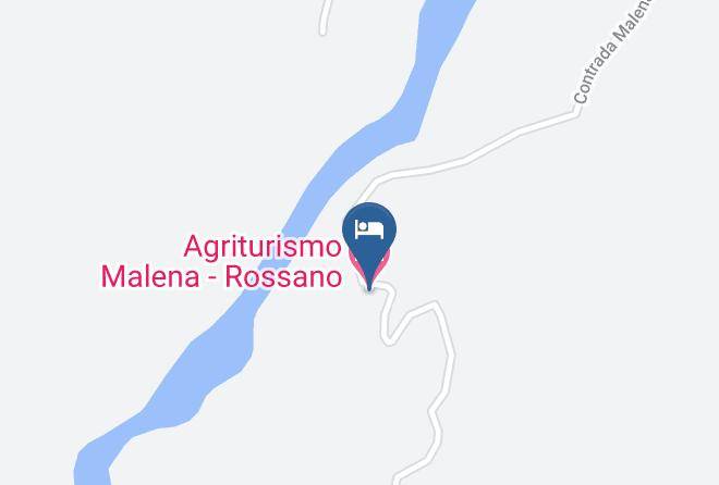 Cosenza - Agriturismo Malena Rossano Maps