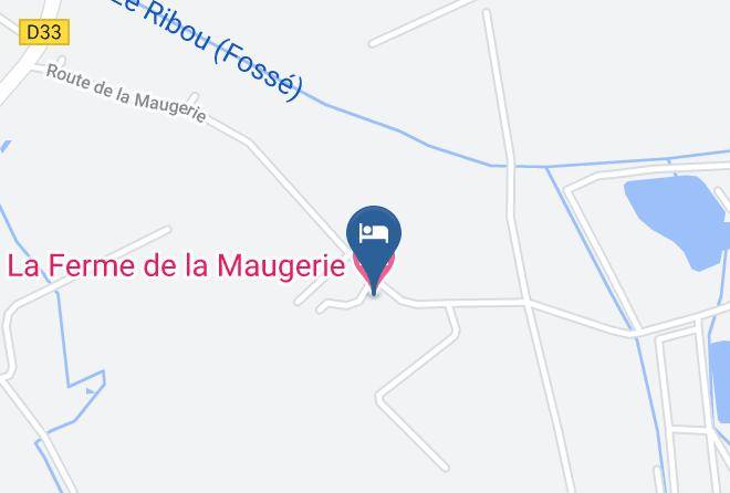 La Ferme De La Maugerie Map