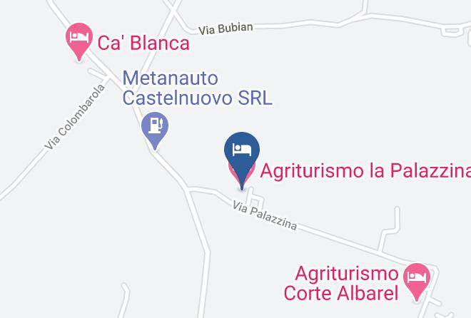 Verona - Agriturismo La Palazzina Maps