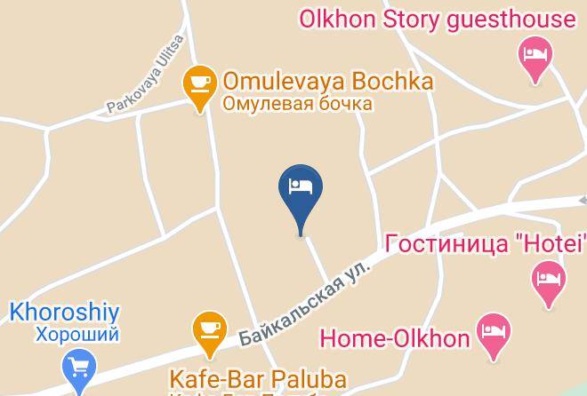 Olkhonsky District - Farm Stay Gostiniy Dvor Maps