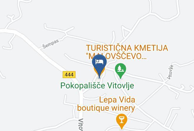 Nova Gorica - Farm Stay Malovscevo Maps