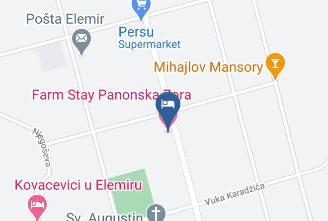 Srednje Banatski - Farm Stay Panonska Zora Maps