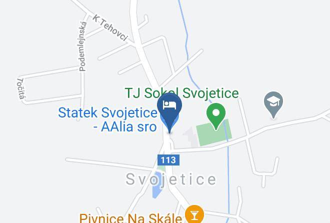 Prague East - Farm Svojetice Maps