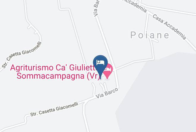 Verona - Agriturismo Al Barco Maps