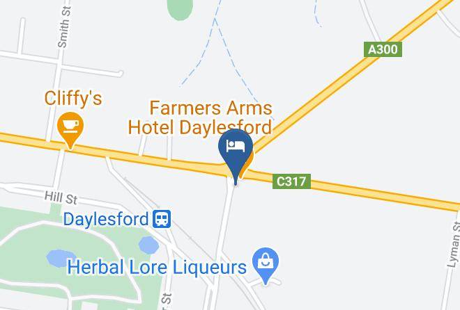 Hepburn - Farmers Arms Art Suites Maps