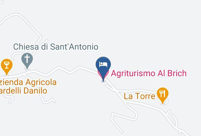 Cuneo - Agriturismo Al Brich Maps