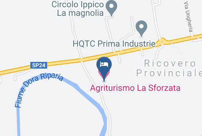 Turin - Agriturismo La Sforzata Maps