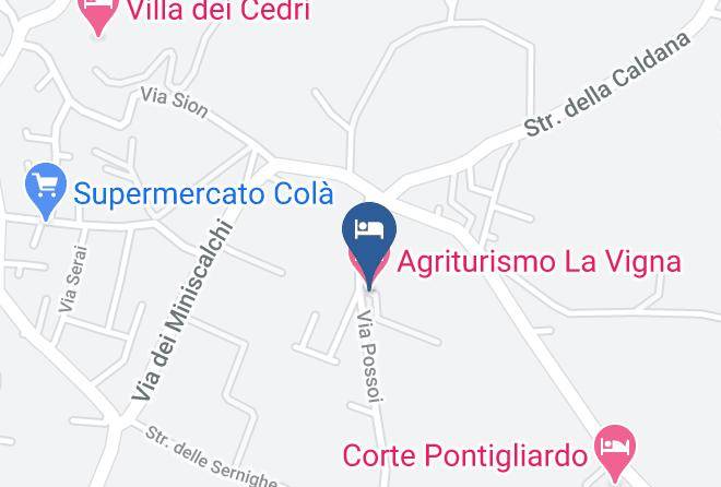 Verona - Agriturismo La Vigna Maps
