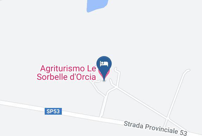 Siena - Agriturismo Le Sorbelle D'orcia Maps