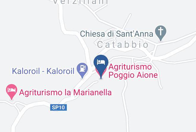 Grosseto - Agriturismo Poggio Aione Maps