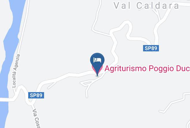 Rimini - Agriturismo Poggio Duca Maps