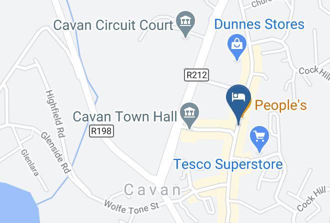 Farnham Arms Hotel Map